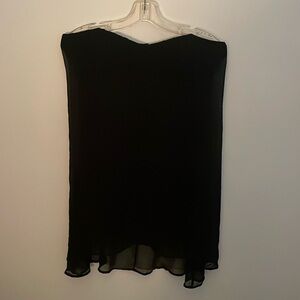 Black Strapless Dress